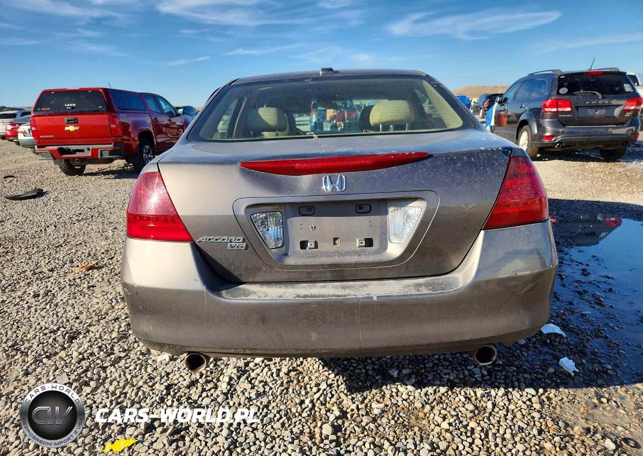 2007 Honda Accord Ex VIN:1HGCM66537A097000 - 6