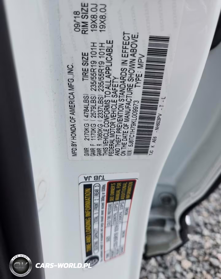 2019 Acura Rdx Advance VIN:5J8TC1H79KL009973 - 13