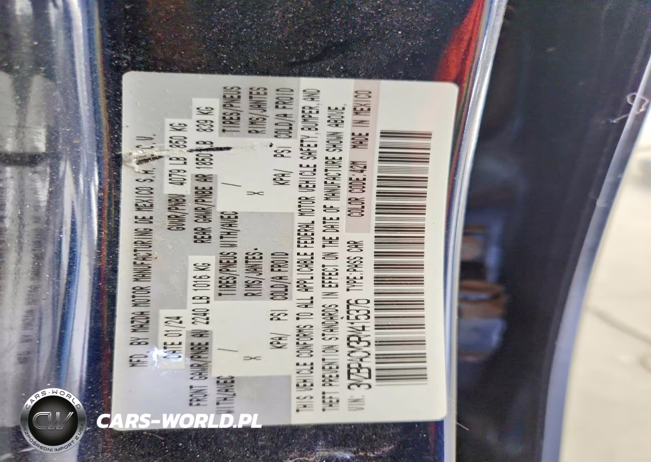 2024 Mazda 3 Preferred VIN:3MZBPACM3RM415376 - 13