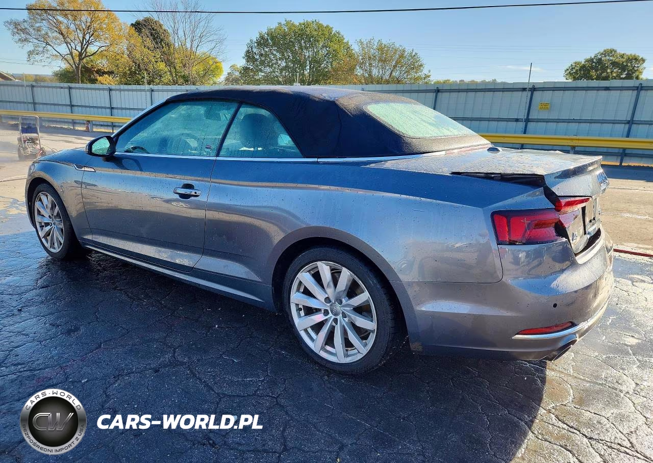 2018 Audi A5 Premium Plus VIN:WAUYNGF53JN010572 - 2