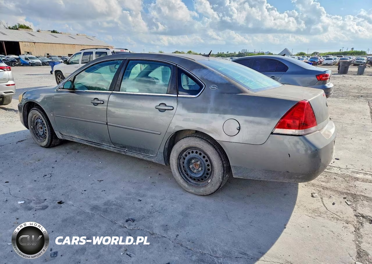 2008 Chevrolet Impala Ls VIN:2G1WB58K689196110 - 2