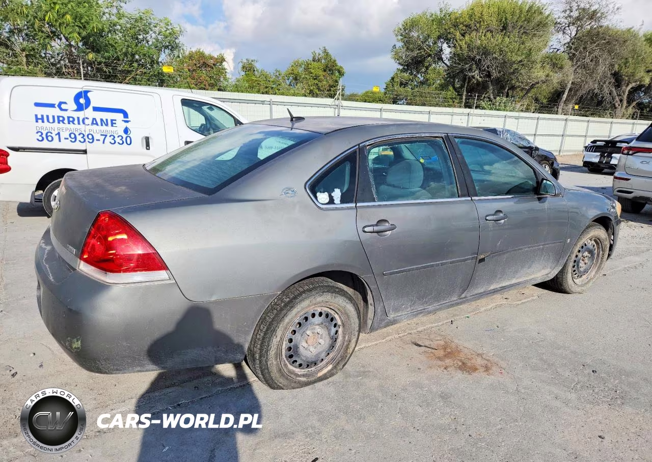 2008 Chevrolet Impala Ls VIN:2G1WB58K689196110 - 3