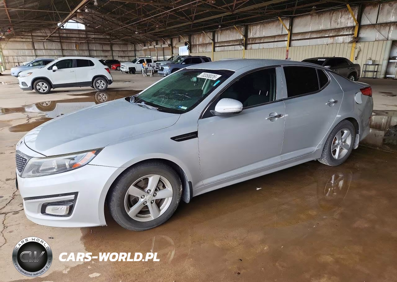 2015 Kia Optima Lx VIN:5XXGM4A72FG401045 - 1
