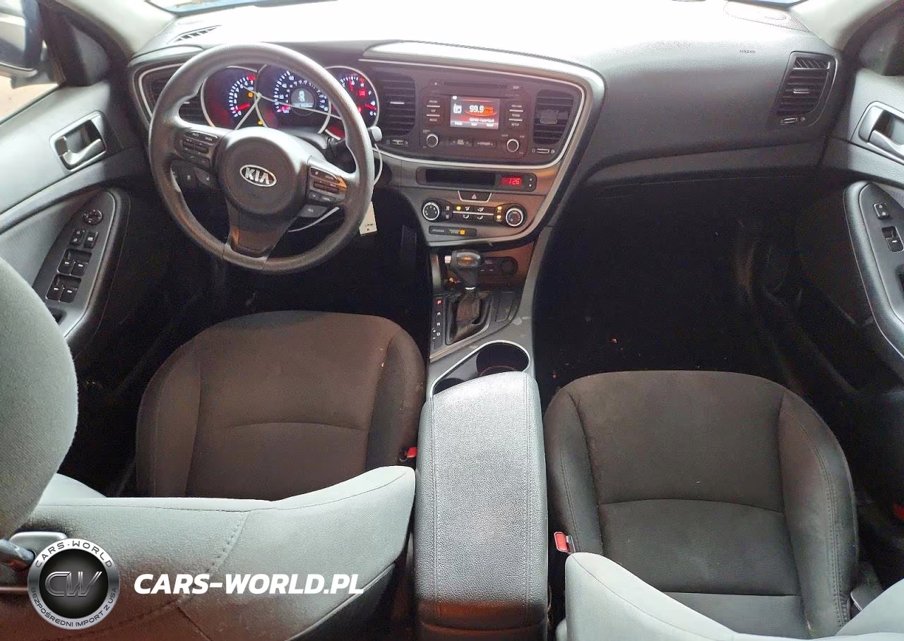 2015 Kia Optima Lx VIN:5XXGM4A72FG401045 - 8