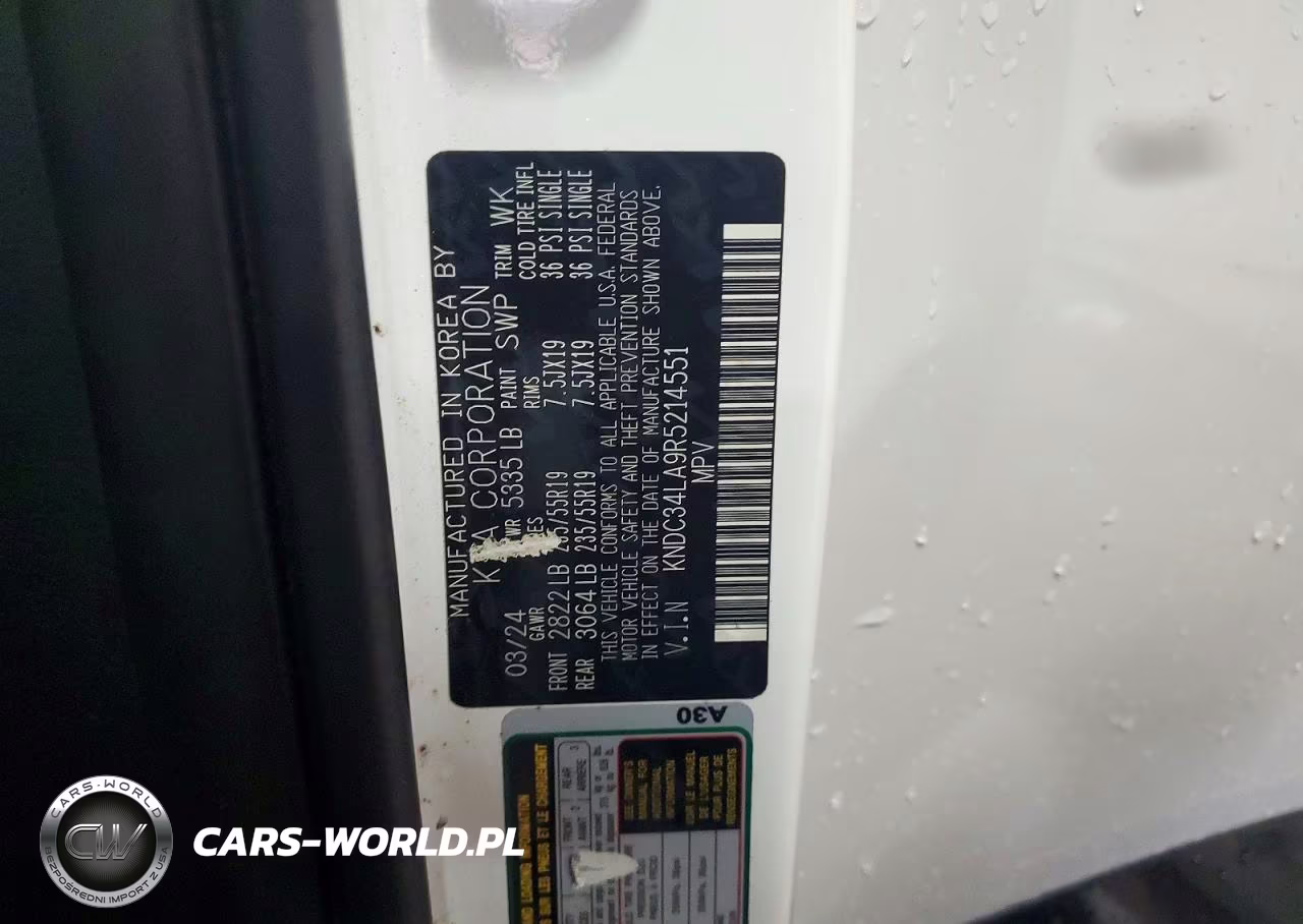 2024 Kia Ev6 Wind VIN:KNDC34LA9R5214551 - 14