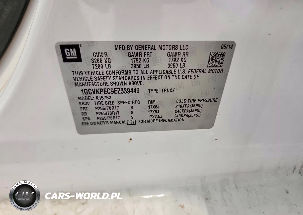 2014 Chevrolet Silverado K1500 VIN:1GCVKPEC9EZ339449 - 12