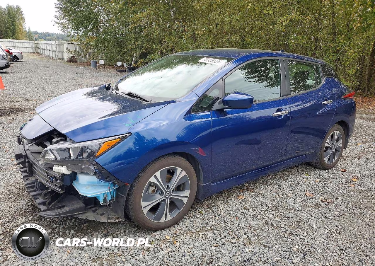2022 Nissan Leaf Sv VIN:1N4AZ1CV8NC555037 - 1
