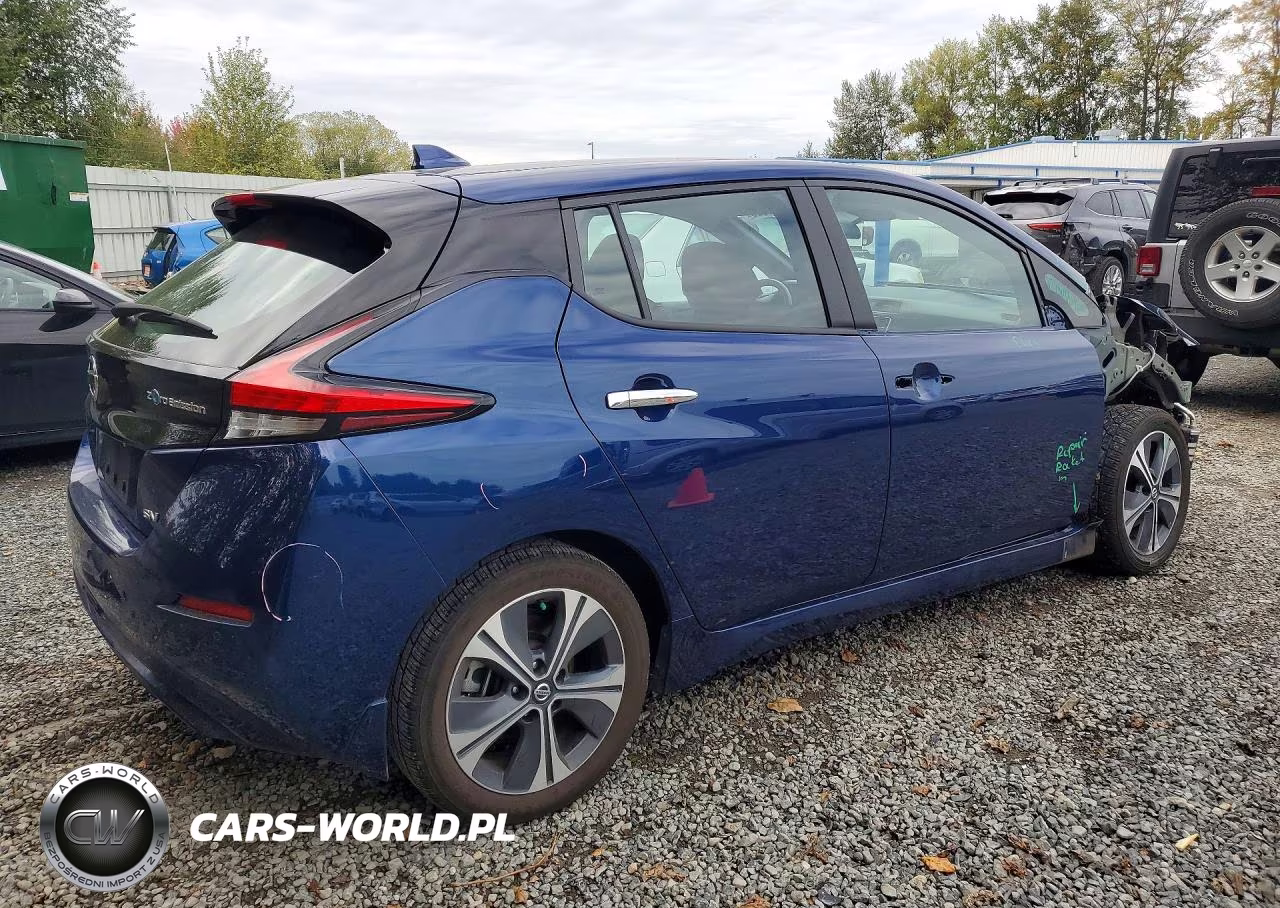 2022 Nissan Leaf Sv VIN:1N4AZ1CV8NC555037 - 3