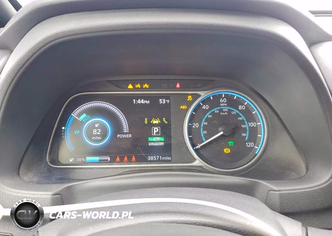 2022 Nissan Leaf Sv VIN:1N4AZ1CV8NC555037 - 9