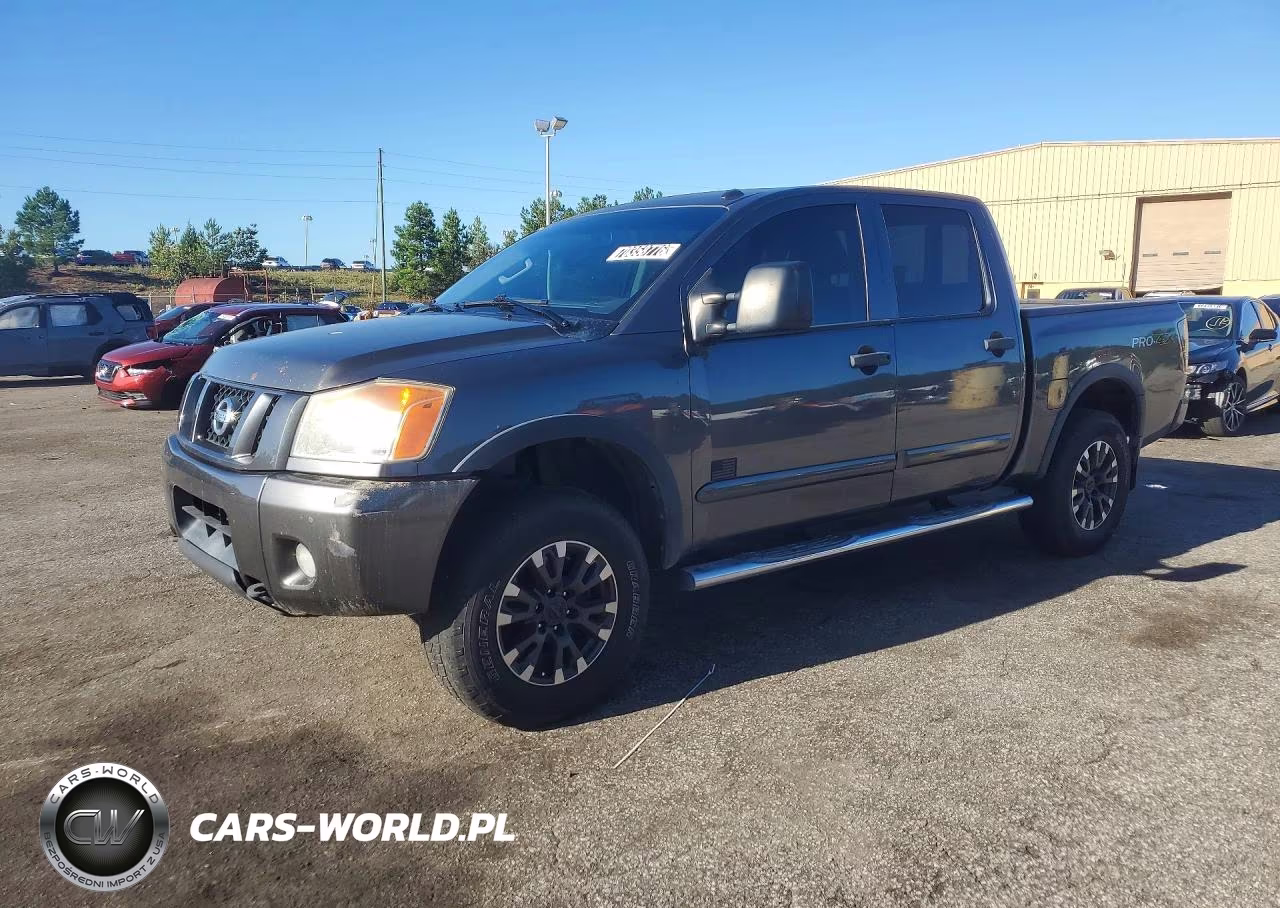2012 Nissan Titan Sv VIN:1N6BA0ECXCN326403 - 1