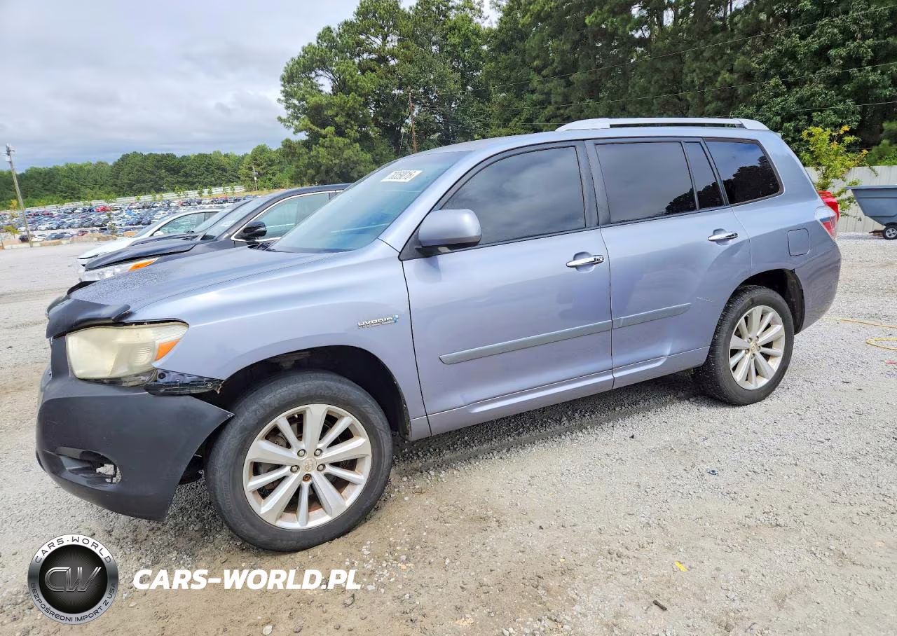 2008 Toyota Highlander Hybrid Limited VIN:JTEEW44A282024648 - 1