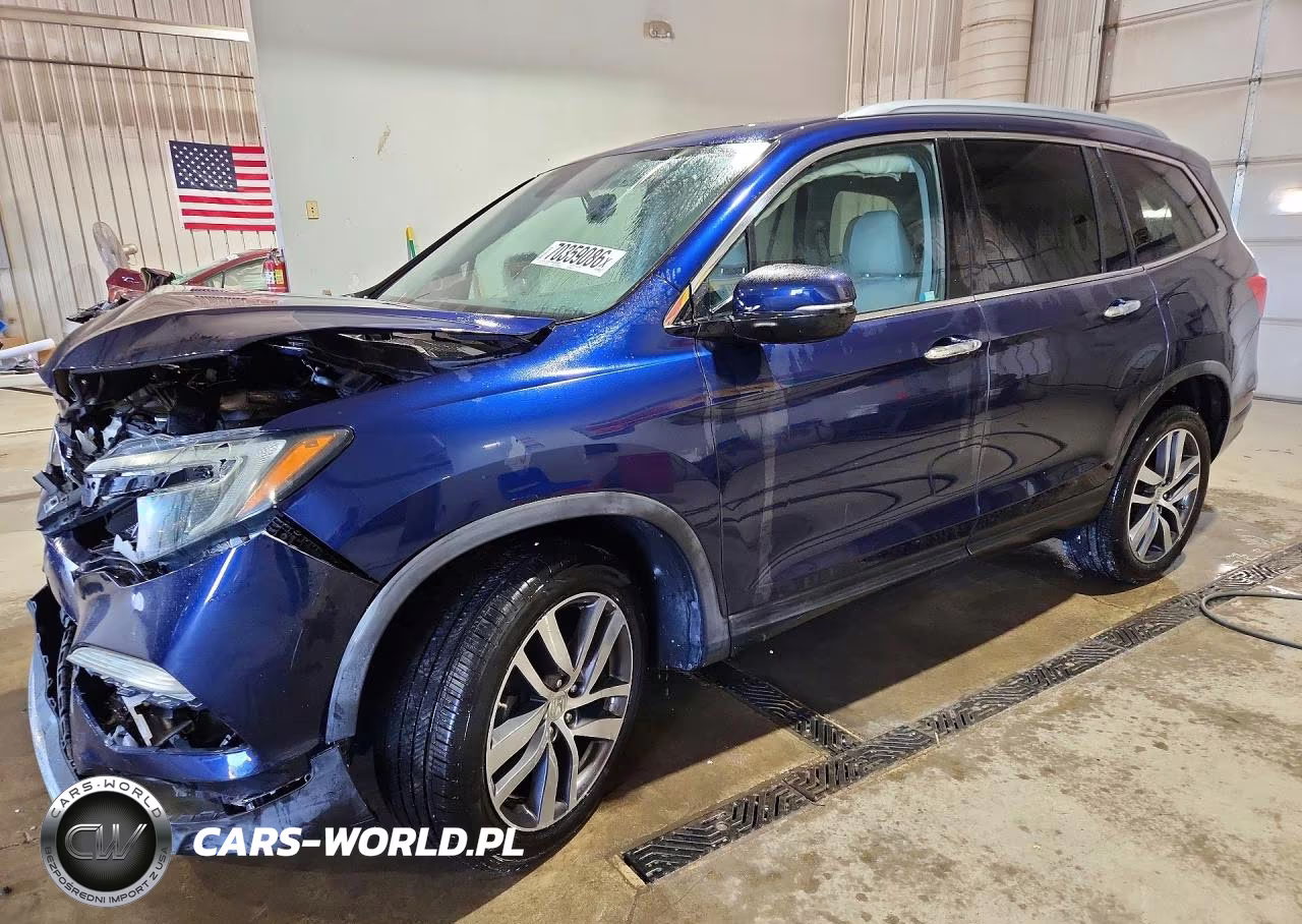 2016 Honda Pilot Touring VIN:5FNYF6H95GB066126 - 1