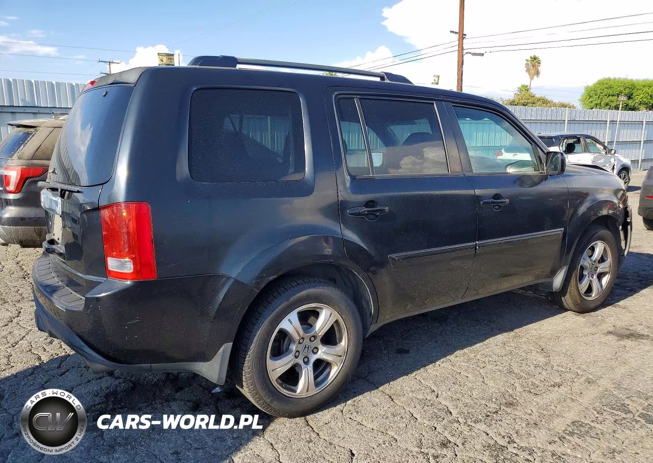 2013 Honda Pilot Ex VIN:5FNYF3H43DB015674 - 3
