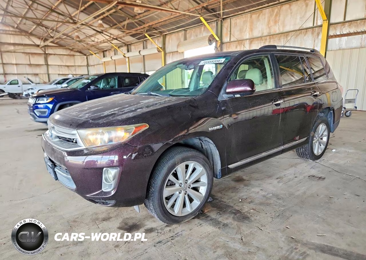 2012 Toyota Highlander Hybrid Limited VIN:JTEDC3EH9C2009762 - 1