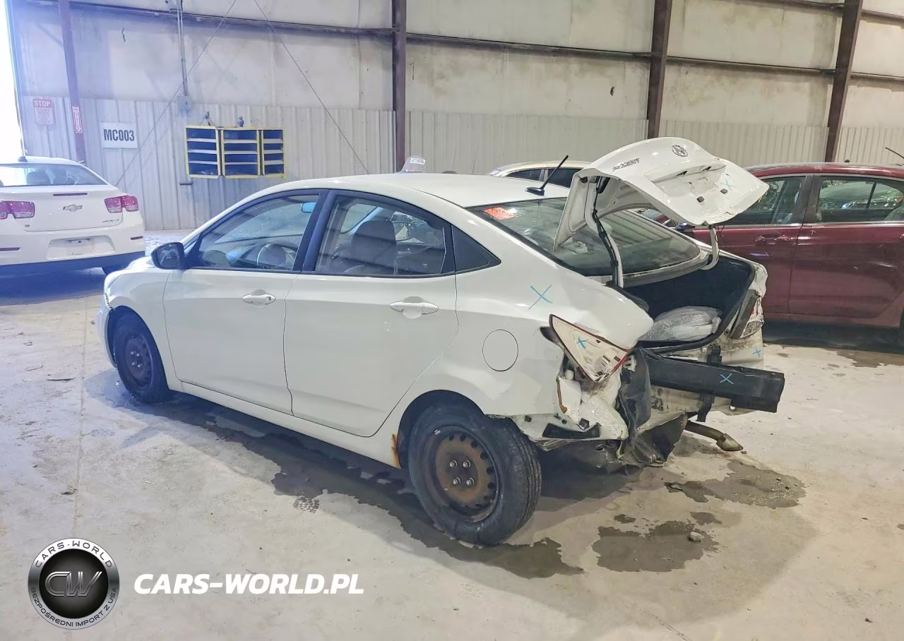 2014 Hyundai Accent Gls VIN:KMHCT4AE5EU711176 - 2