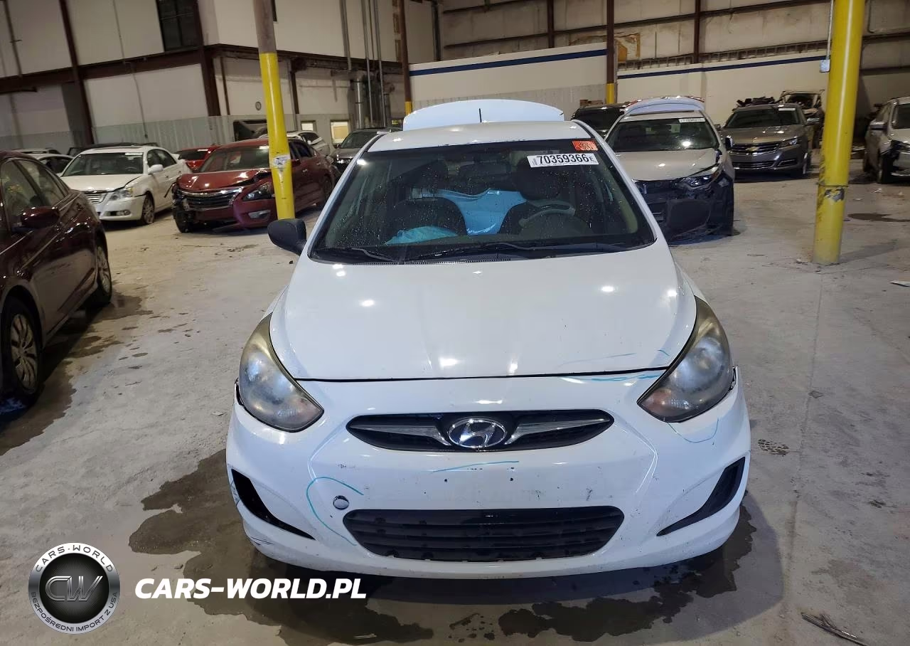 2014 Hyundai Accent Gls VIN:KMHCT4AE5EU711176 - 5