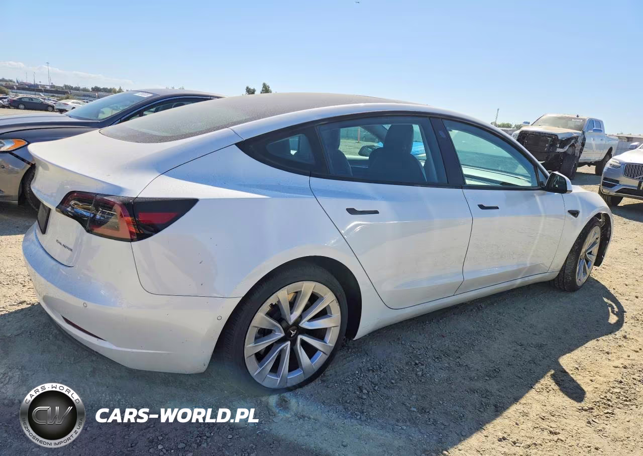 2021 Tesla Model 3 VIN:5YJ3E1EB7MF010157 - 3