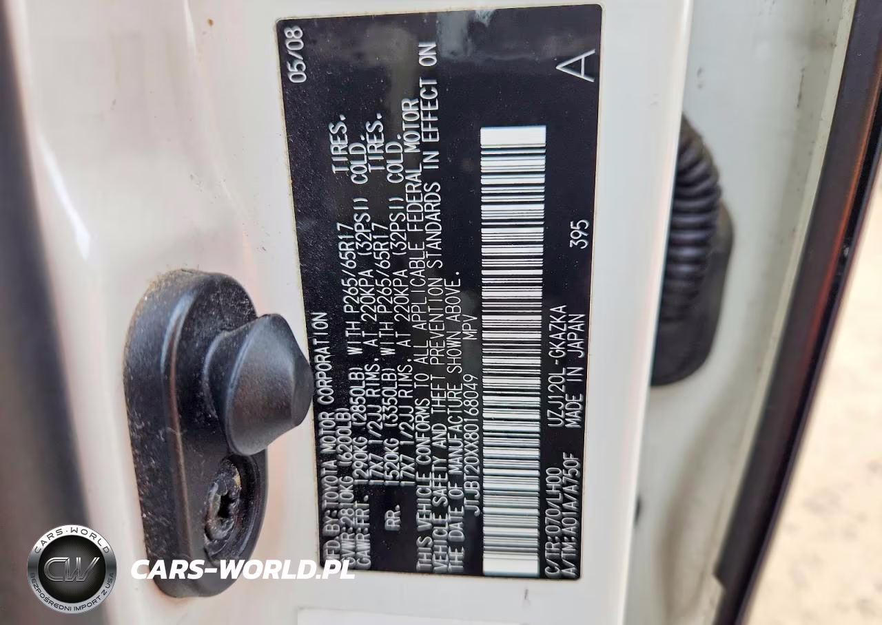 2008 Lexus Gx 470 VIN:JTJBT20XX80168049 - 13