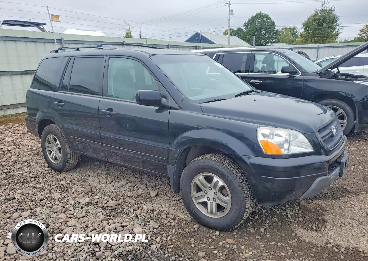 2004 Honda Pilot Exl VIN:2HKYF18544H570051 - 4