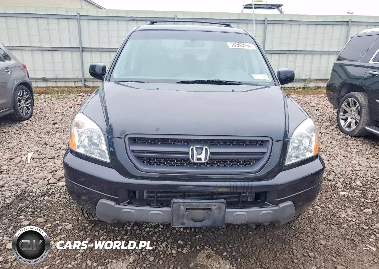 2004 Honda Pilot Exl VIN:2HKYF18544H570051 - 5