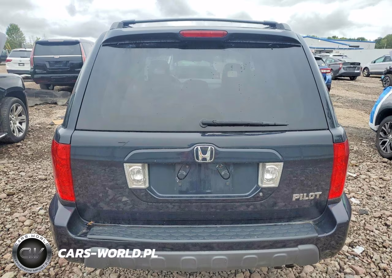 2004 Honda Pilot Exl VIN:2HKYF18544H570051 - 6