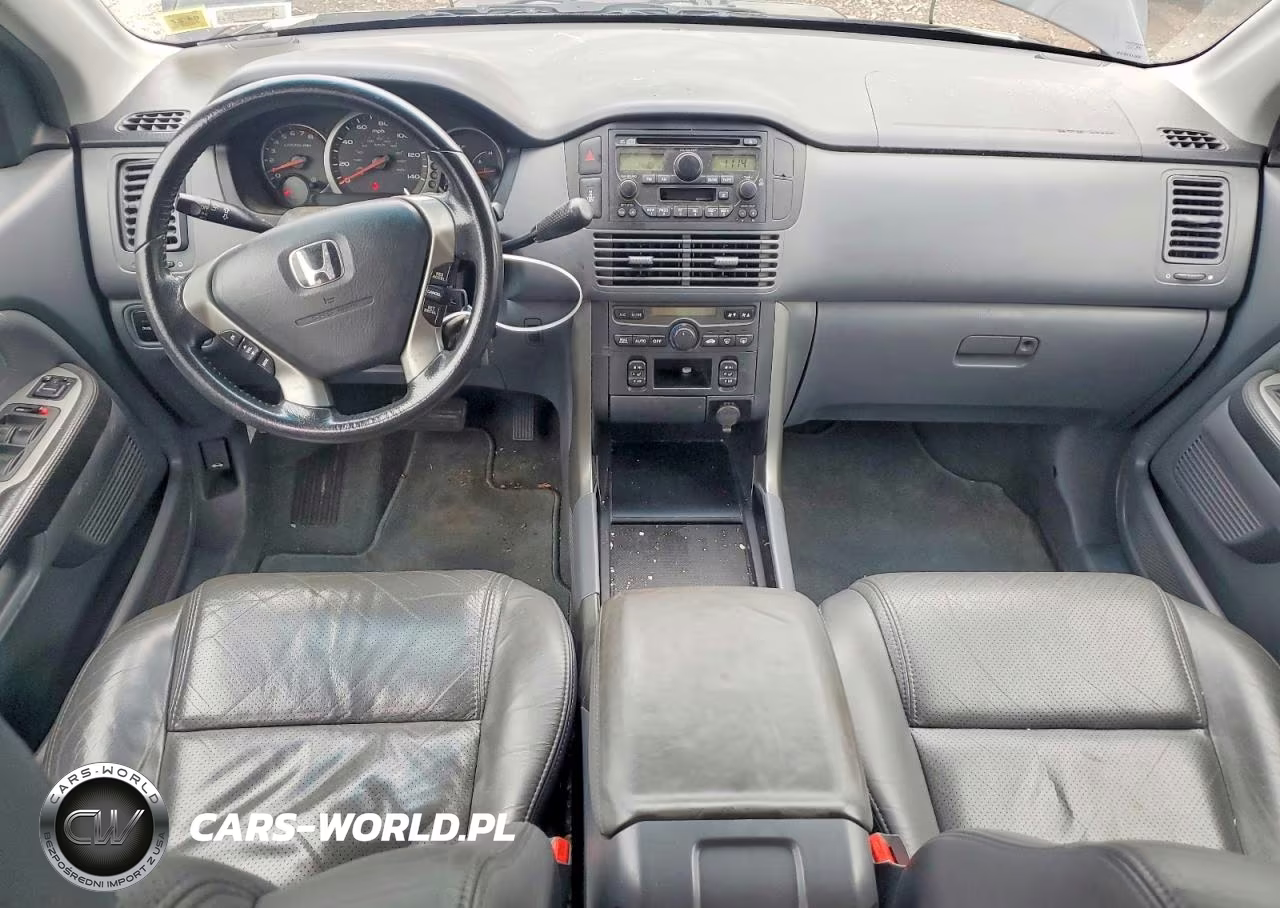 2004 Honda Pilot Exl VIN:2HKYF18544H570051 - 8