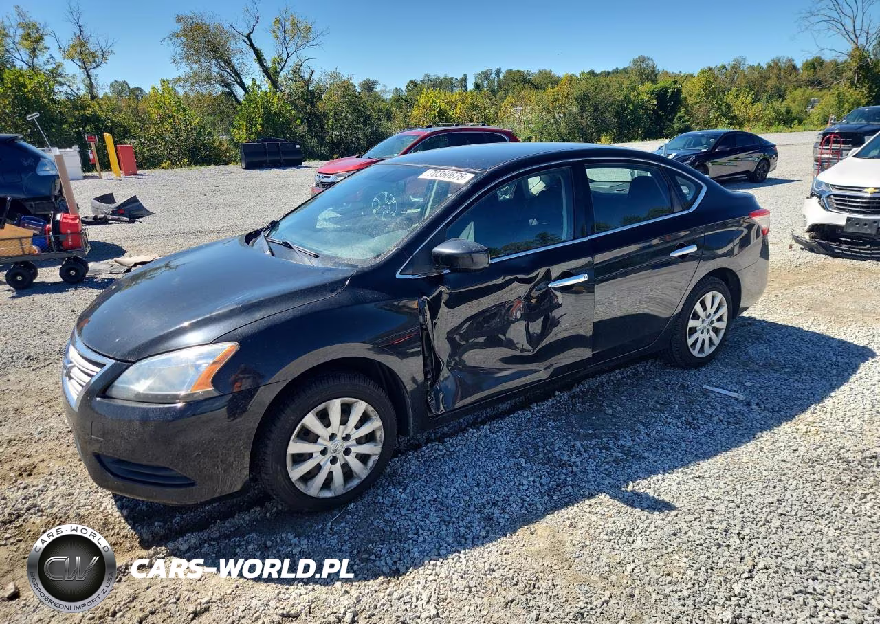 2015 Nissan Sentra Sv VIN:3N1AB7AP0FL669208 - 1