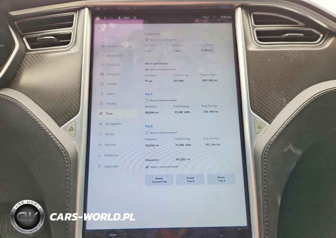 2015 Tesla Model S 85D VIN:5YJSA1H25FFP78998 - 9