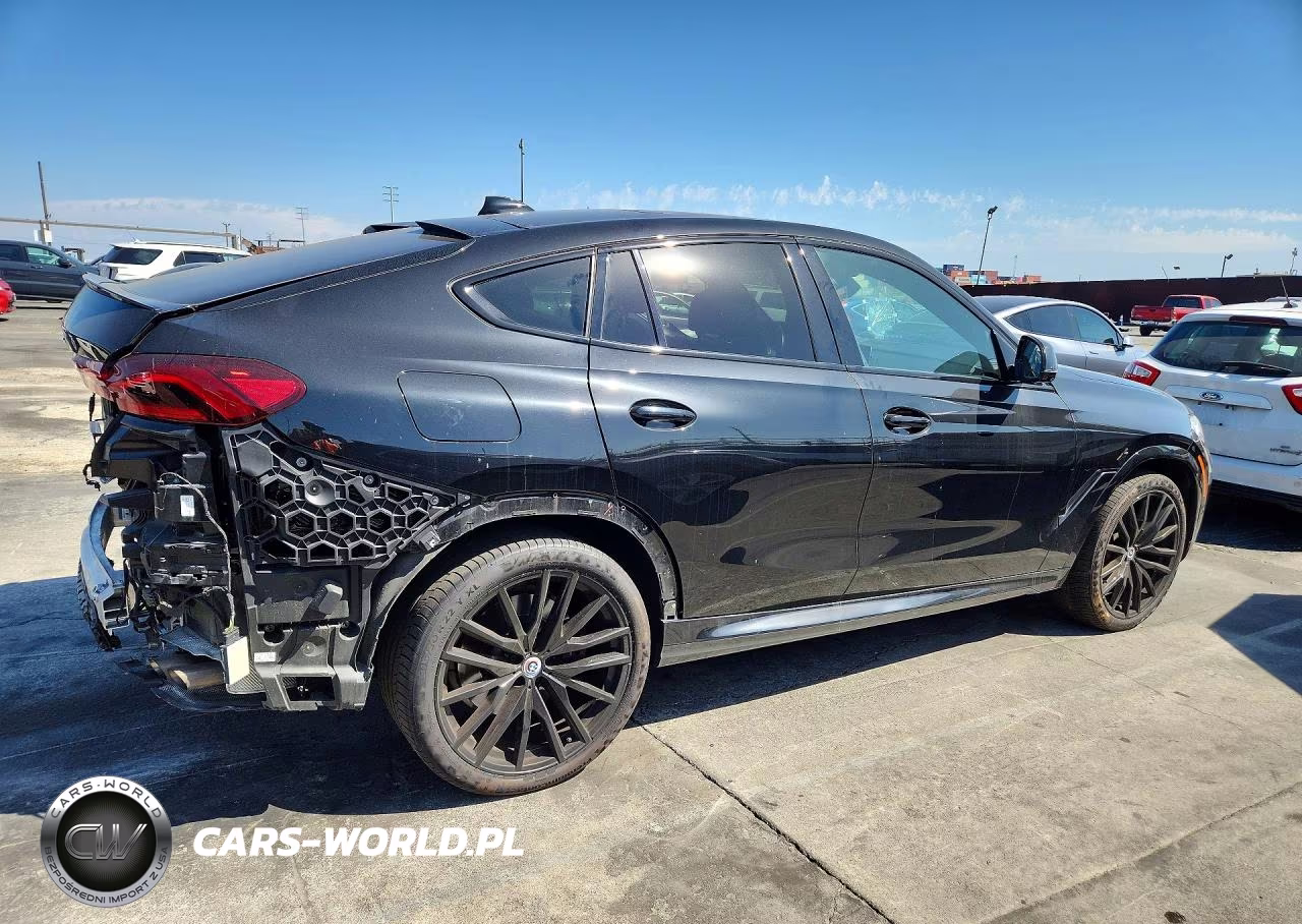 2022 BMW X6 M50I VIN:5UXCY8C03N9N02745 - 3