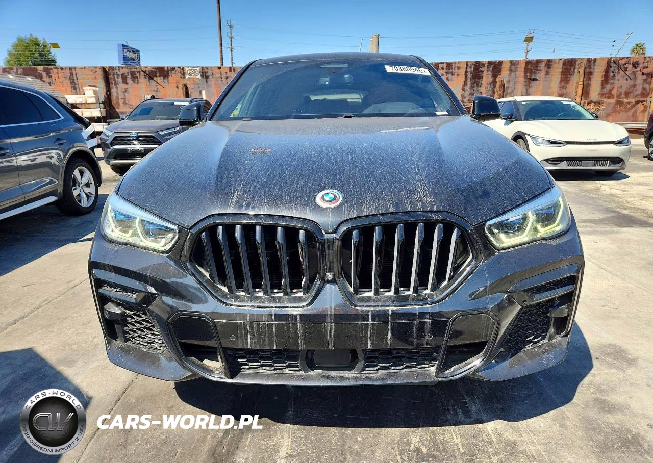 2022 BMW X6 M50I VIN:5UXCY8C03N9N02745 - 5