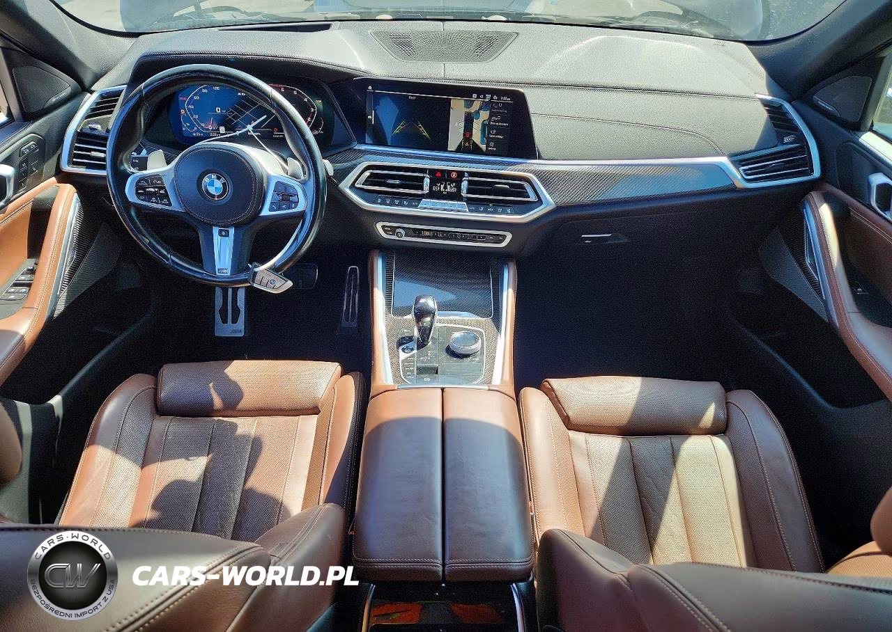 2022 BMW X6 M50I VIN:5UXCY8C03N9N02745 - 8
