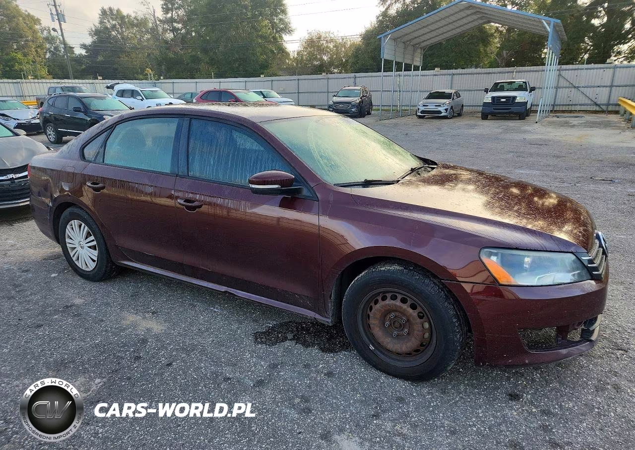 2014 Volkswagen Passat S VIN:1VWAP7A30EC027381 - 4