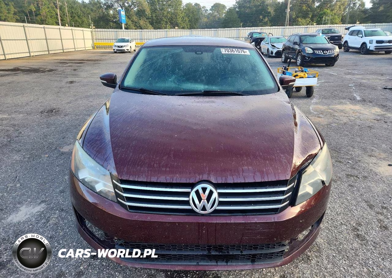 2014 Volkswagen Passat S VIN:1VWAP7A30EC027381 - 5