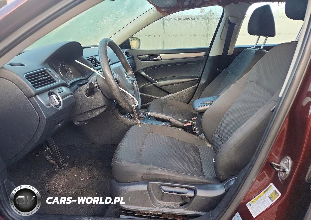 2014 Volkswagen Passat S VIN:1VWAP7A30EC027381 - 7