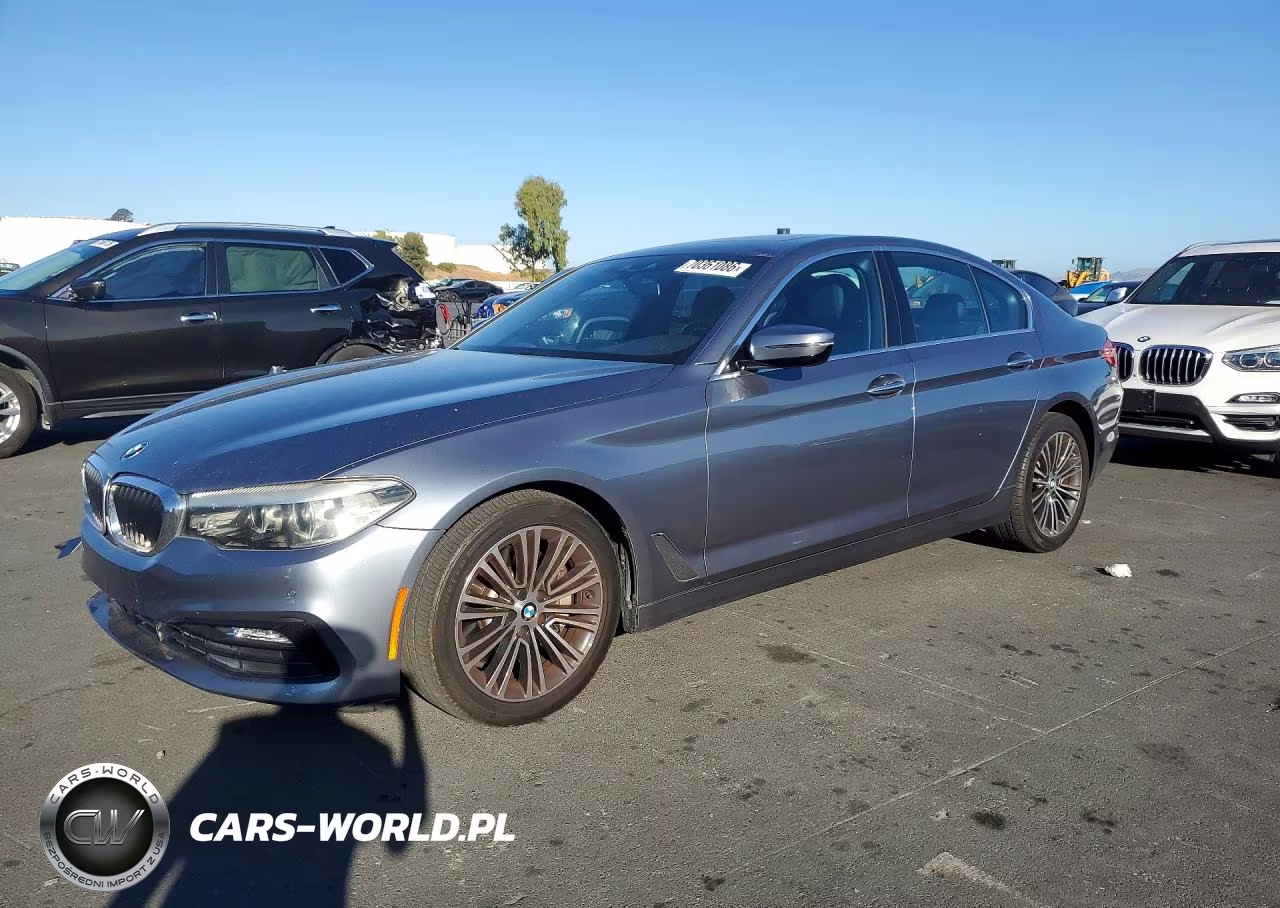 2018 BMW 530 I VIN:WBAJA5C55JWA57301 - 1
