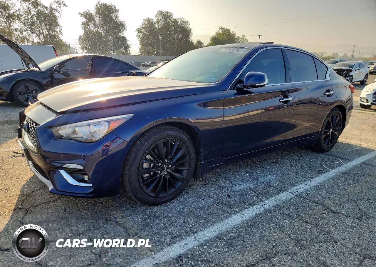 2022 Infiniti Q50 Luxe VIN:JN1EV7BP9NM310824 - 1