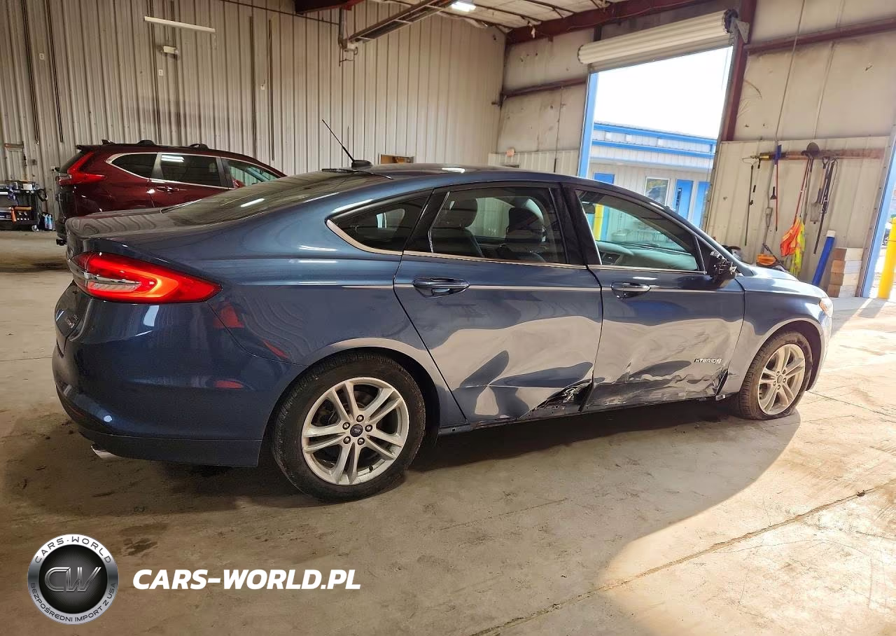 2018 Ford Fusion Se Hybrid VIN:3FA6P0LU1JR159900 - 3
