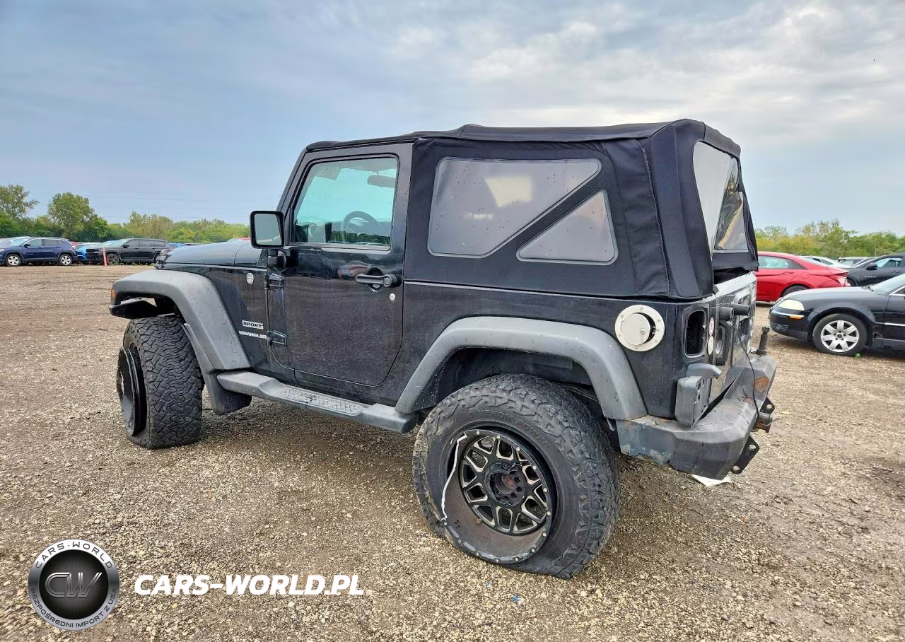 2011 Jeep Wrangler Sport VIN:1J4AA2D19BL591389 - 2