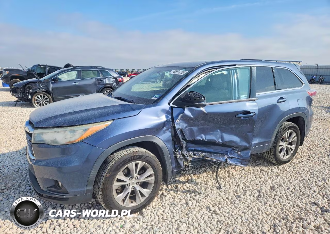 2015 Toyota Highlander Le Plus – zdjęcie 1 z 13