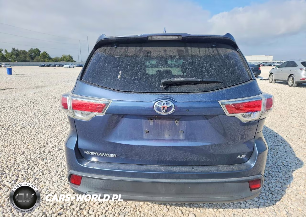 2015 Toyota Highlander Le Plus VIN:5TDZKRFH6FS056565 - 6