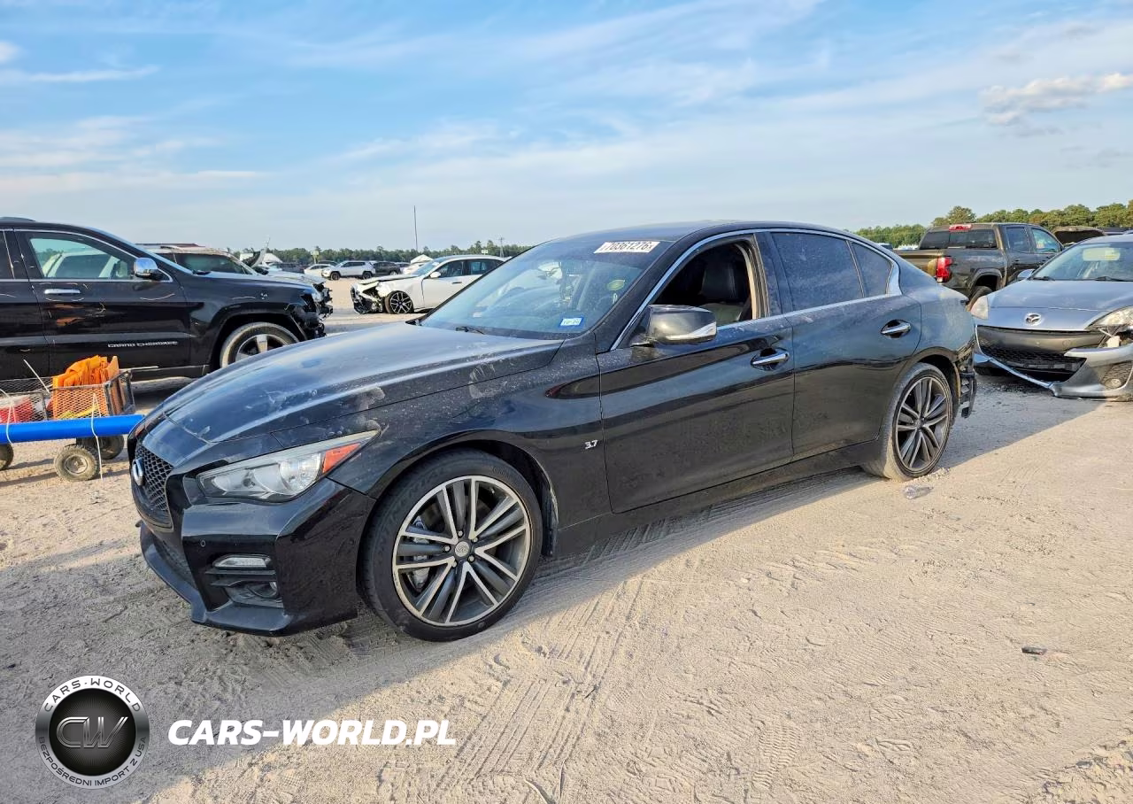2015 Infiniti Q50 Sport VIN:JN1BV7ARXFM418652 - 1
