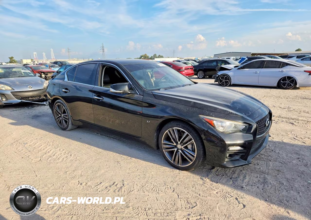 2015 Infiniti Q50 Sport VIN:JN1BV7ARXFM418652 - 4