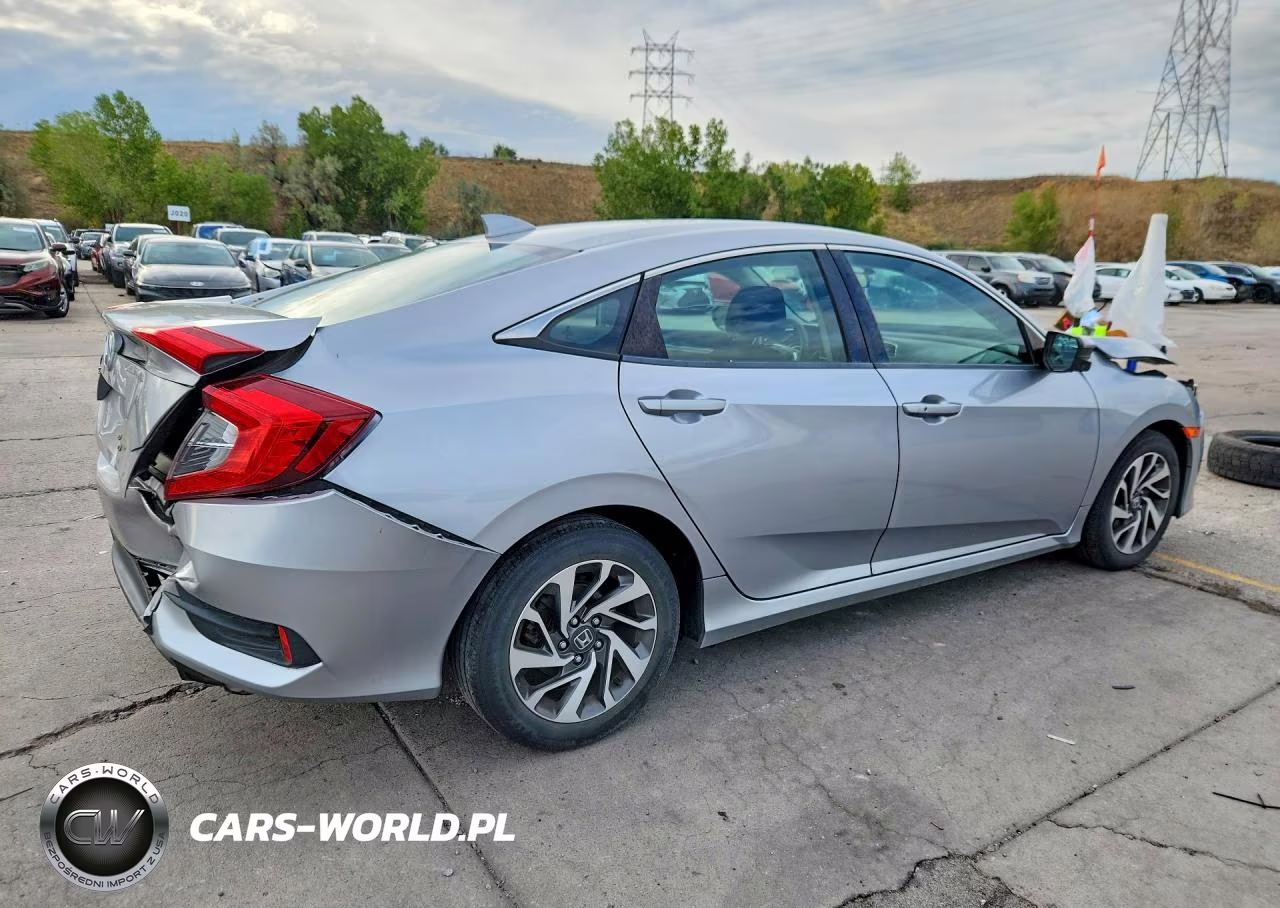2017 Honda Civic Ex VIN:19XFC2F71HE010170 - 3