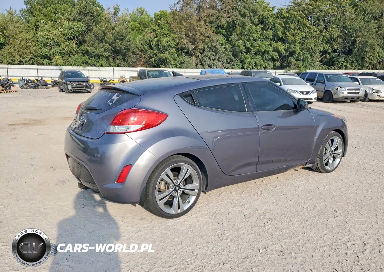 2012 Hyundai Veloster Base VIN:KMHTC6AD7CU076915 - 3
