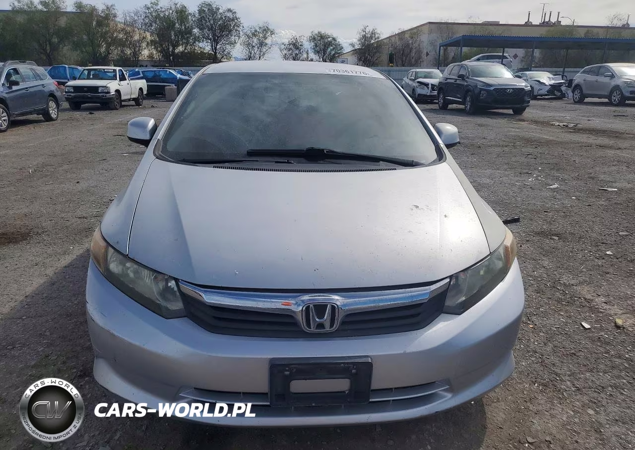 2012 Honda Civic Lx VIN:2HGFB2F53CH518835 - 5