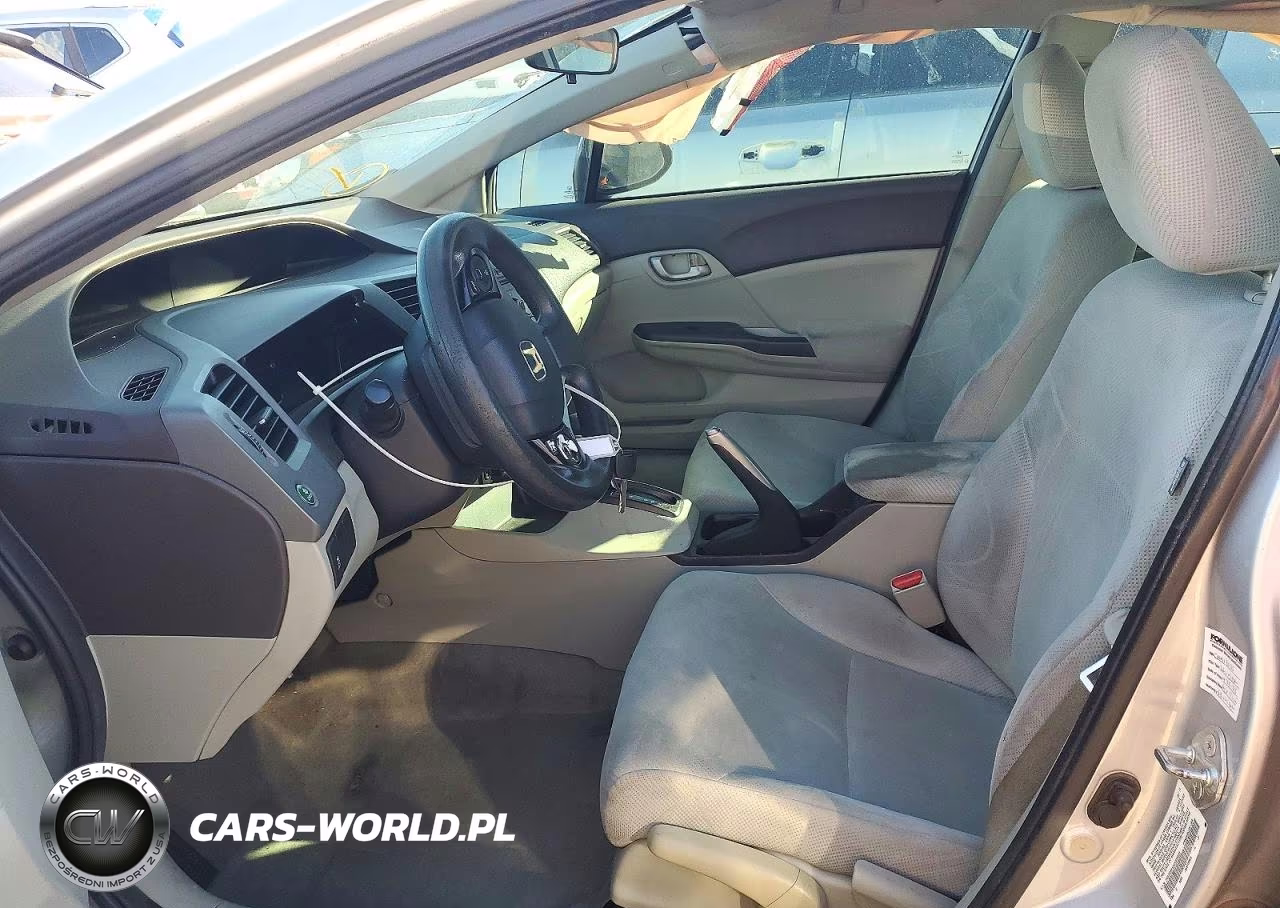 2012 Honda Civic Lx VIN:2HGFB2F53CH518835 - 7