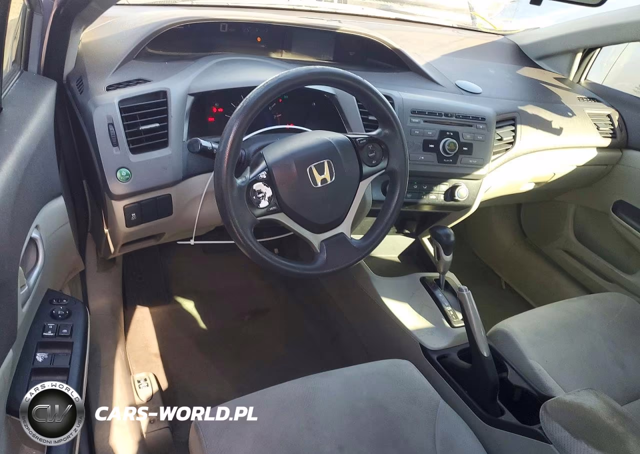 2012 Honda Civic Lx VIN:2HGFB2F53CH518835 - 8
