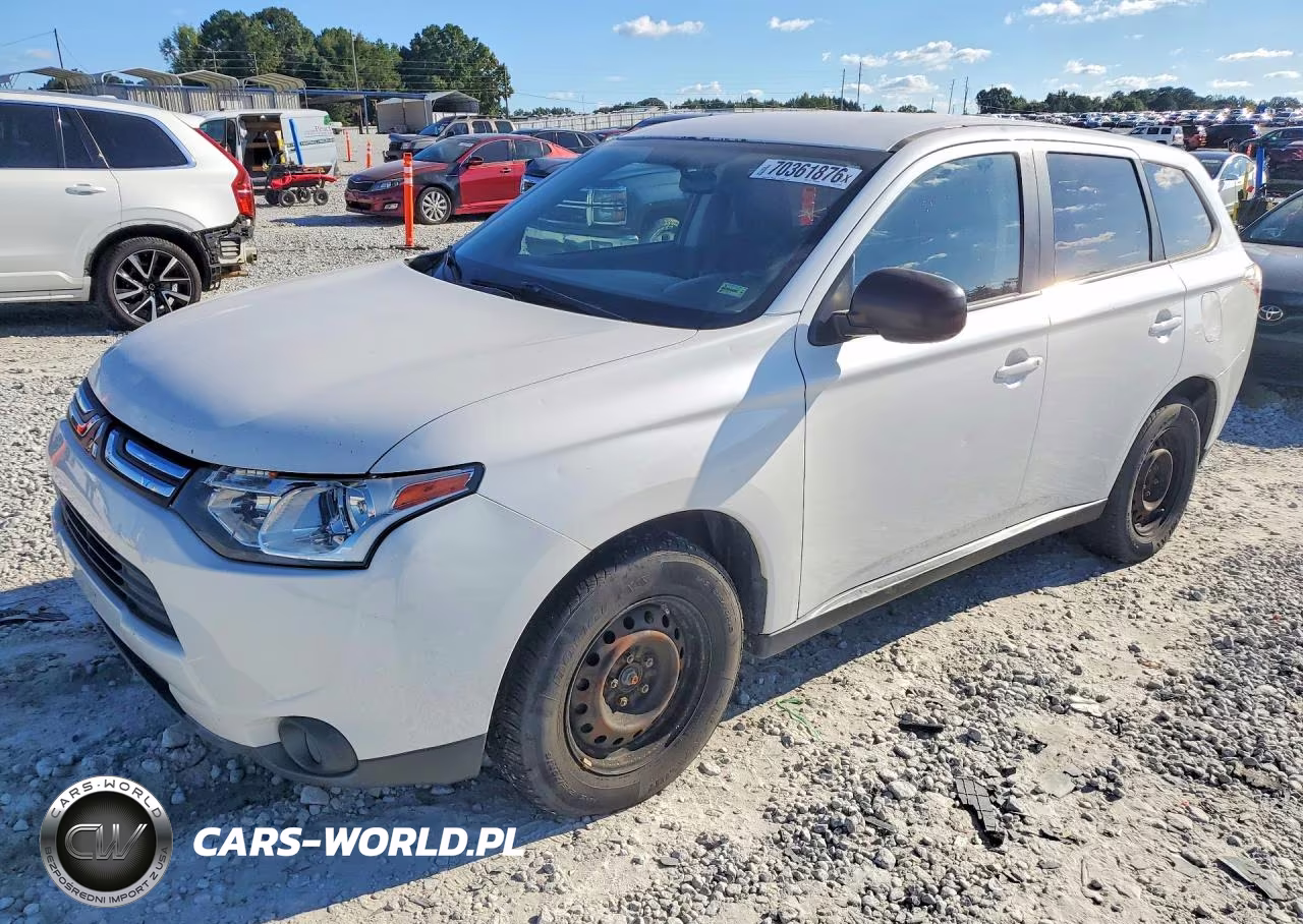 2014 Mitsubishi Outlander Es VIN:JA4AD2A36EZ010879 - 1
