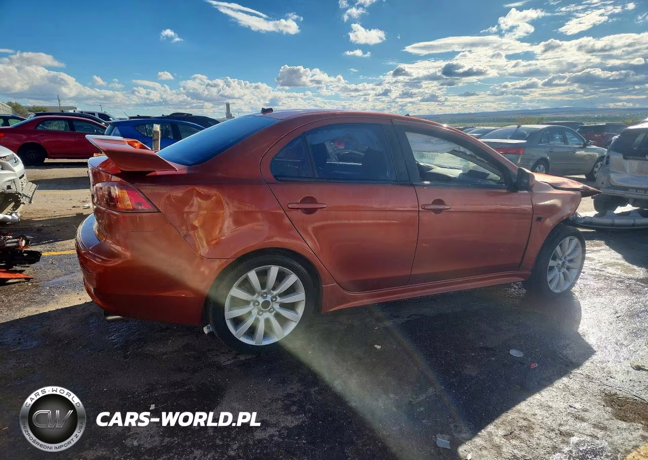 2009 Mitsubishi Lancer Gts VIN:JA3AU86W49U037995 - 3