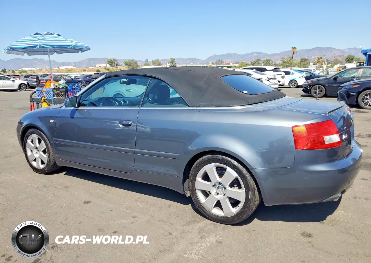 2006 Audi A4 1.8 Cabriolet VIN:WAUAC48H66K010801 - 2